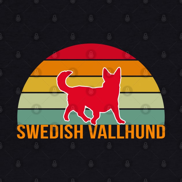 Swedish Vallhund Vintage Silhouette by seifou252017